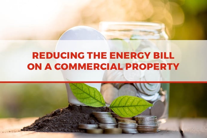 Reducing the energy bill on a commercial property